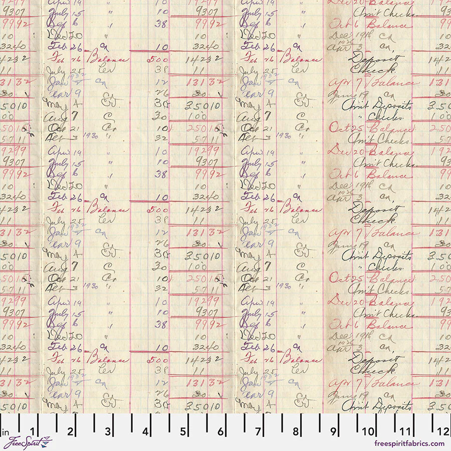 Free Spirit Palette PWTH225 Red Ledger By The Yard