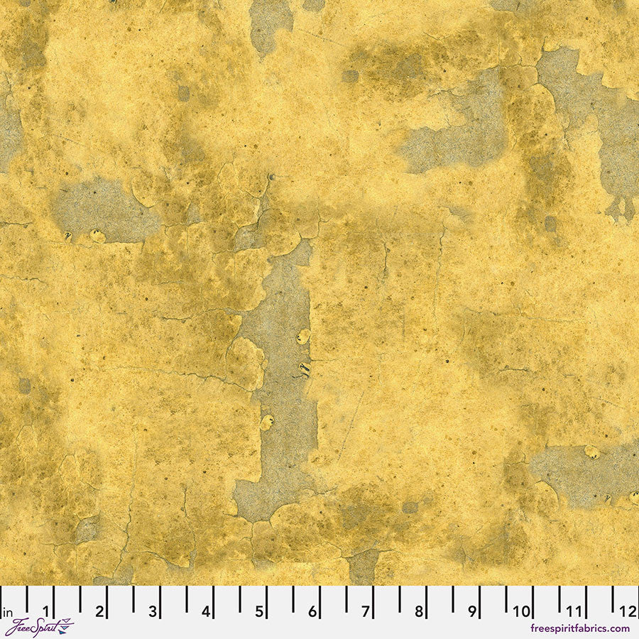 Free Spirit Palette PWTH249 Yellow Vintage By The Yard