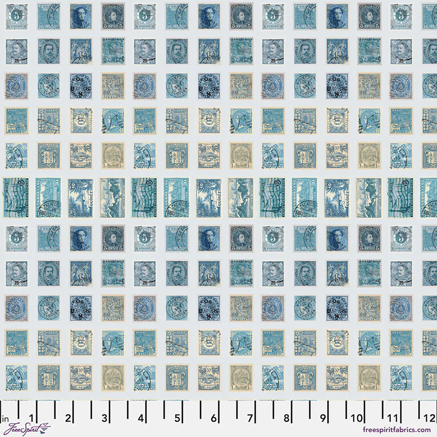 Free Spirit Palette PWTH281 Blue Stamps By The Yard