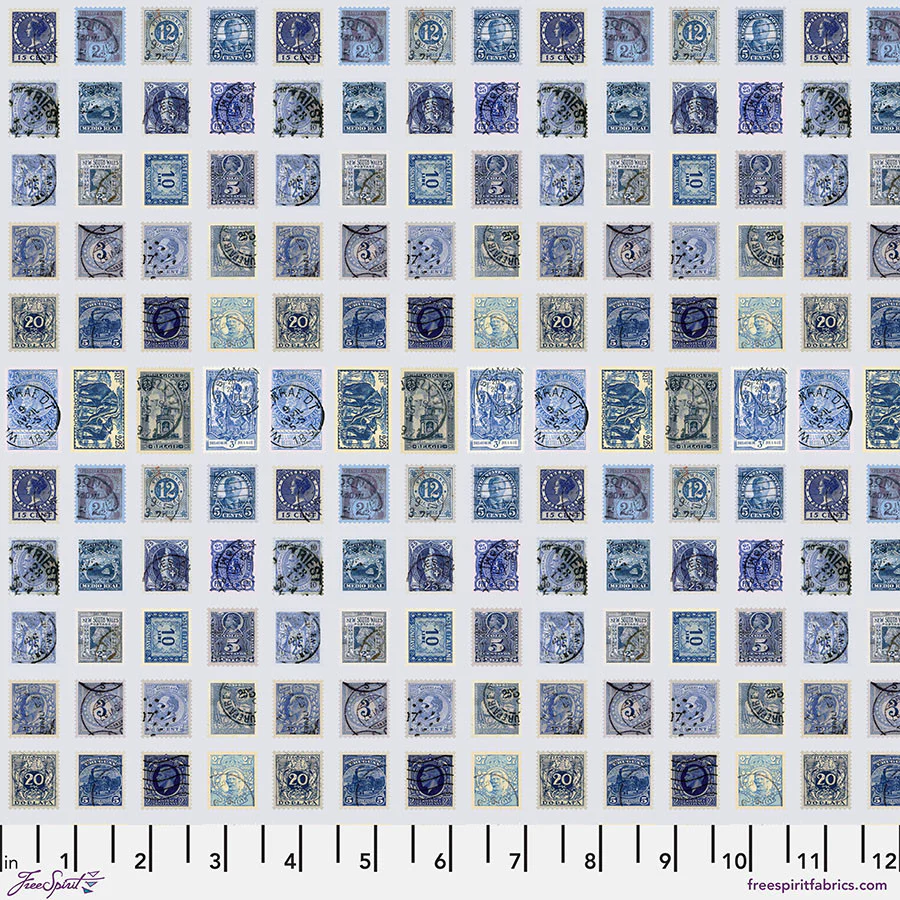 Free Spirit Palette PWTH291 Indigo Stamps By The Yard
