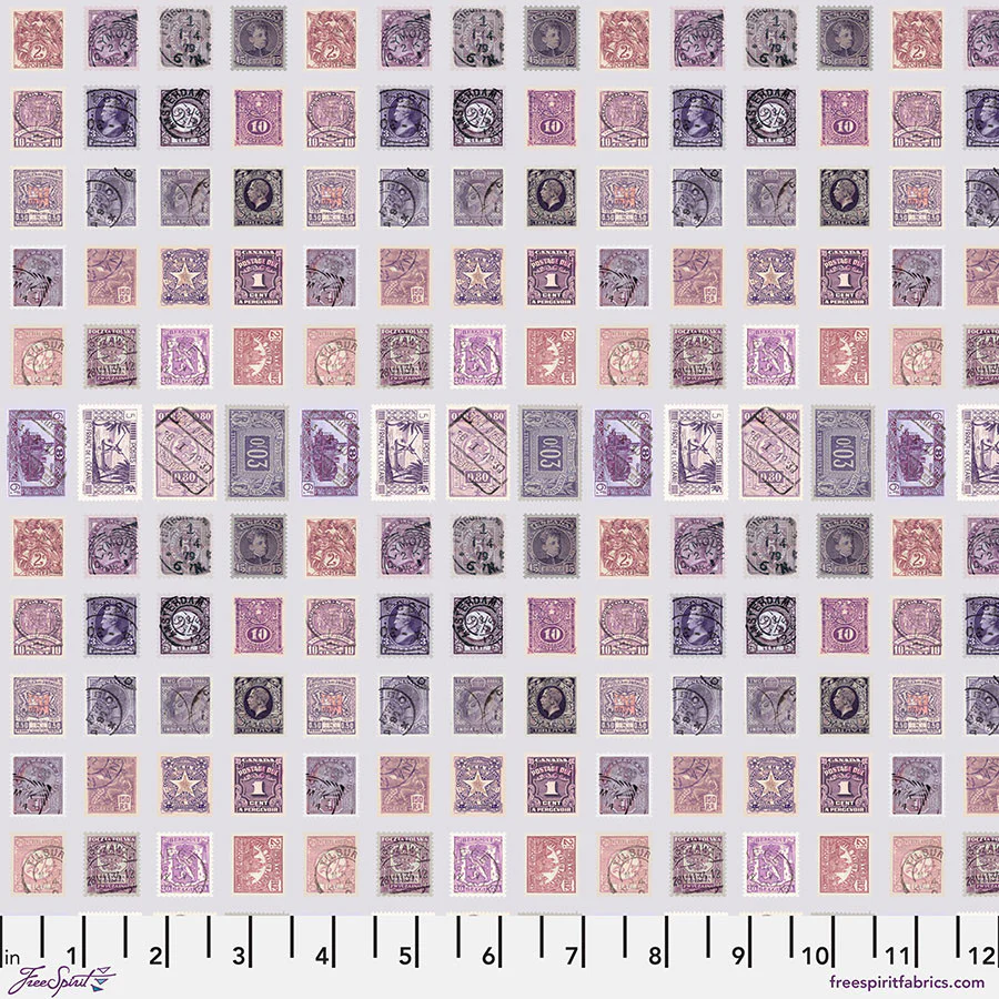 Free Spirit Palette PWTH301 Purple Stamps By The Yard