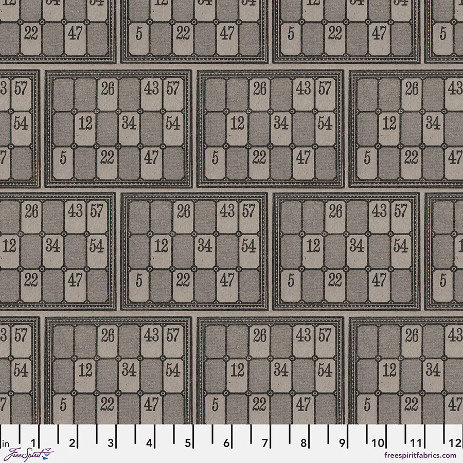 Free Spirit Palette PWTH316 Charcoal Numbers By The Yard