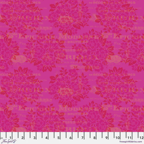 Free Spirit PWBW005 XFuschia Epicerie By The Yard
