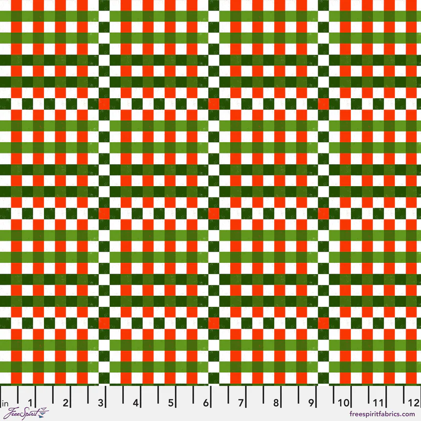 Free Spirit PWCD104 XMulti Holiday Check By The Yard