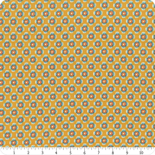 Free Spirit 12 Days Of Christmas PWCD135 Gold Bluebells By The Yard
