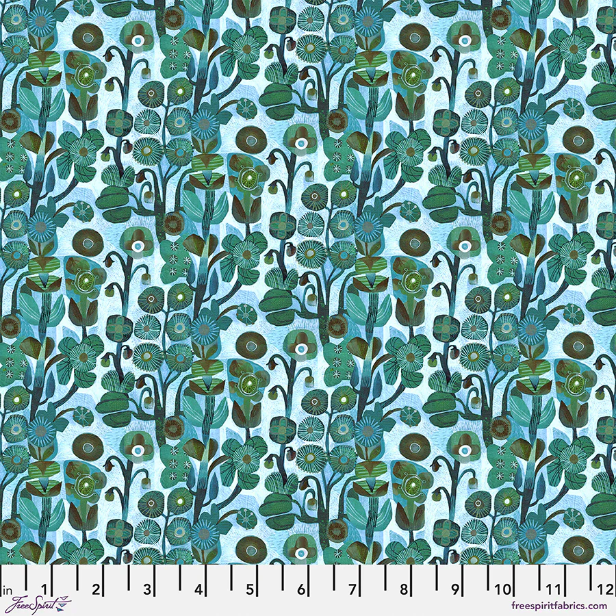 Free Spirit PWES025 Baby Blue Belle By The Yard