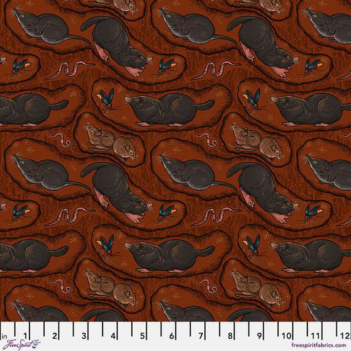 Free Spirit PWRH107 Brown Mole By The Yard