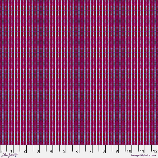 Free Spirit Mosaic PWWR051 Plum Stria Small By The Yard