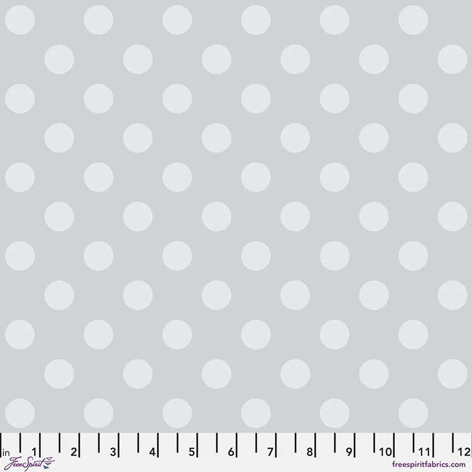 Free Spirit True Colors: Graywork PWTP118 Fog Pom Pom By The Yard