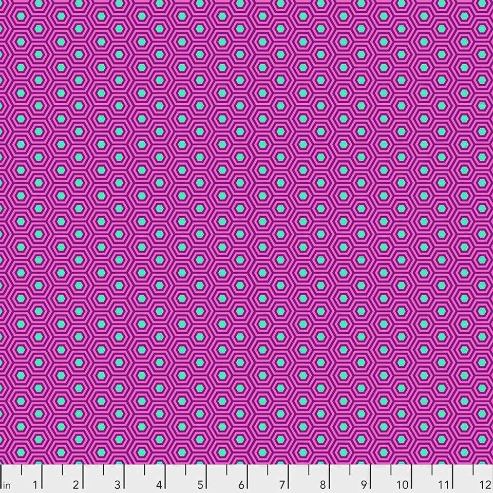 Free Spirit Tula's True Colors PWTP150 Thistle Hexy By The Yard