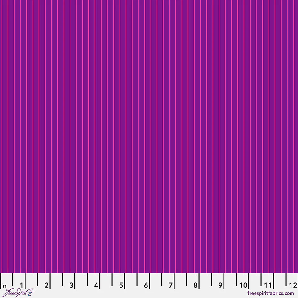 Free Spirit Tula's True Colors PWTP186 Aster Tiny Stripes By The Yard