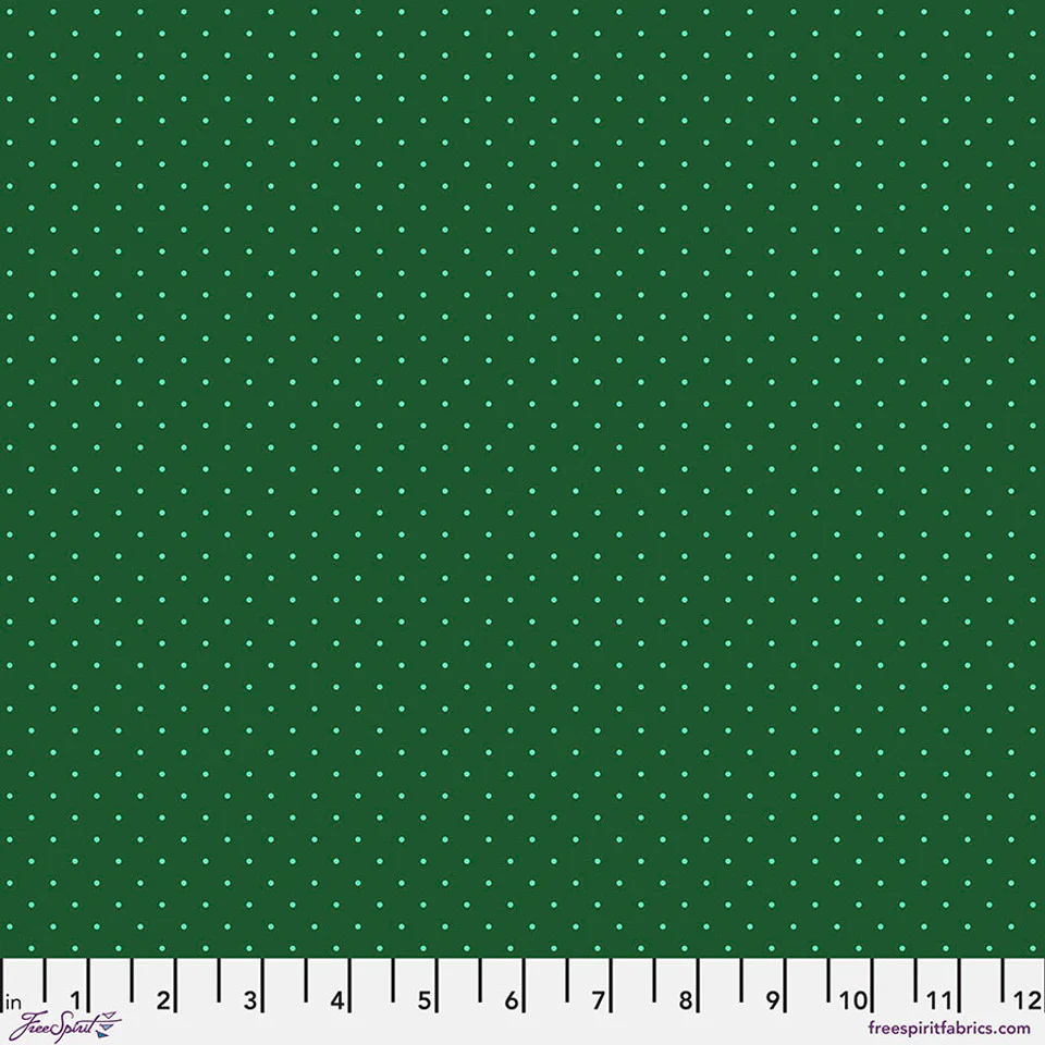 Free Spirit Tula's True Colors PWTP185 Lilypad Tiny Dots By The Yard