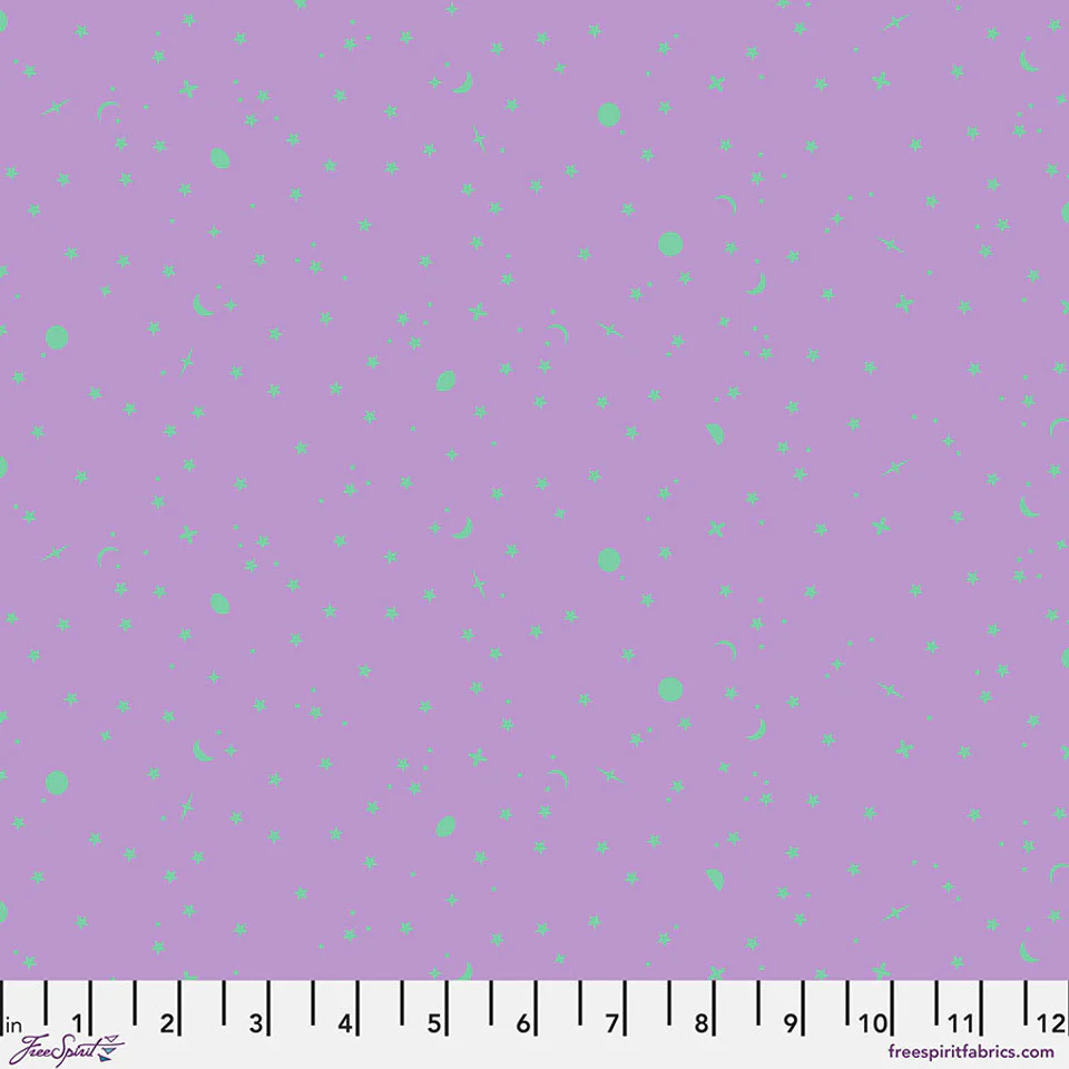 Free Spirit Tula's True Colors PWTP254 Frozen Berry Space Sprinkles By The Yard
