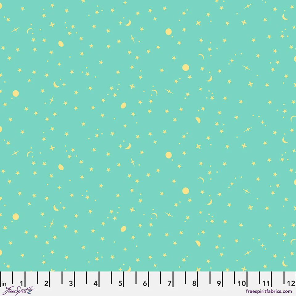Free Spirit Tula's True Colors PWTP254 Seaglass Space Sprinkles By The Yard