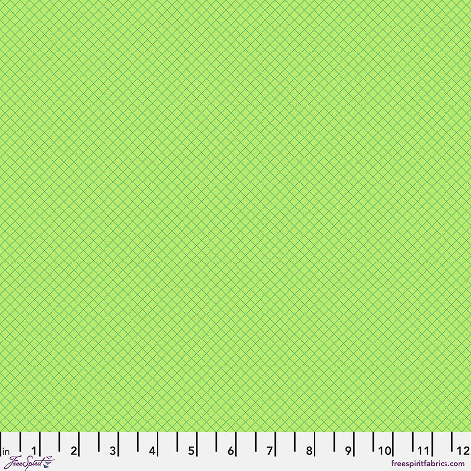 Free Spirit Tula's True Colors PWTP255 Apple On The Grid By The Yard