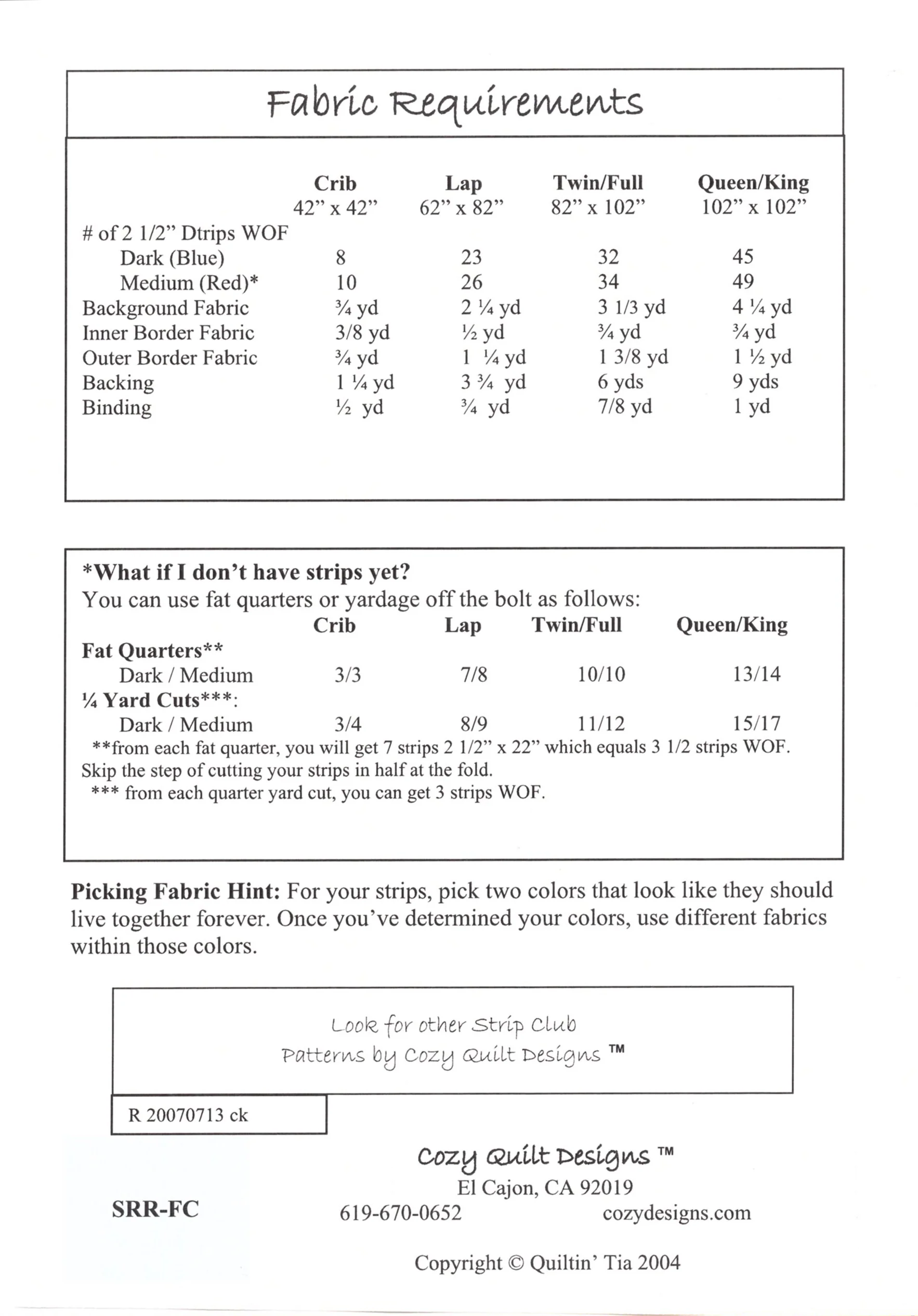FRIENDSHIP CHAIN - Cozy Quilt Designs Pattern - Image 2