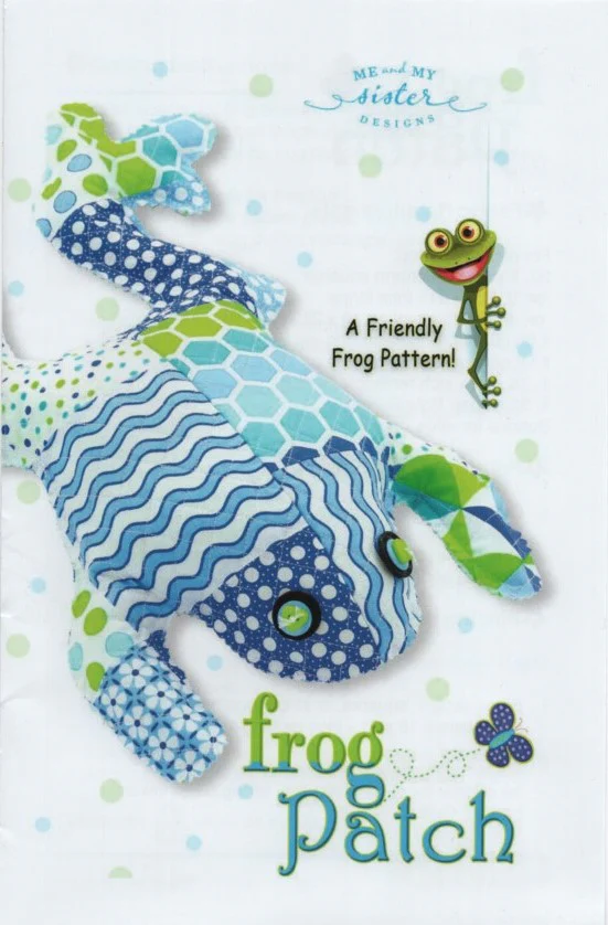 FROG PATCH - Me & My Sister Designs Pattern DIGITAL DOWNLOAD - Image 3