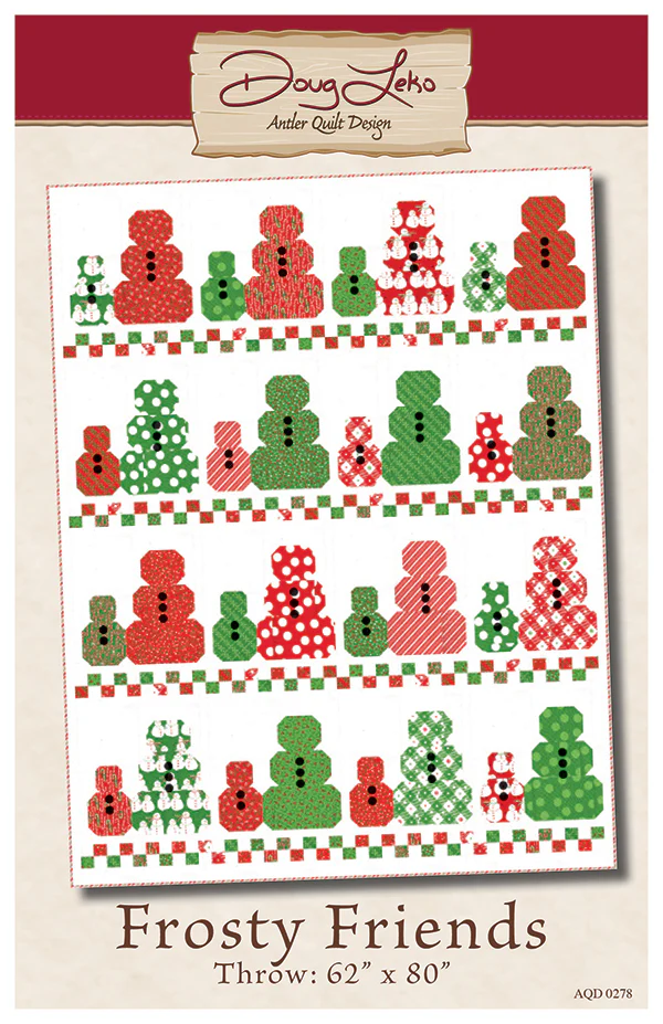 FROSTY FRIENDS - Antler Quilt Design's Quilt Pattern AQD 0278 DIGITAL DOWNLOAD