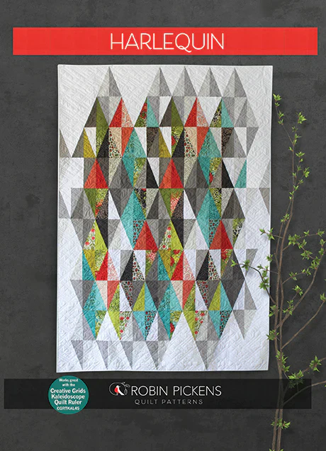 HARLEQUIN - Robin Pickens Quilt Pattern H109