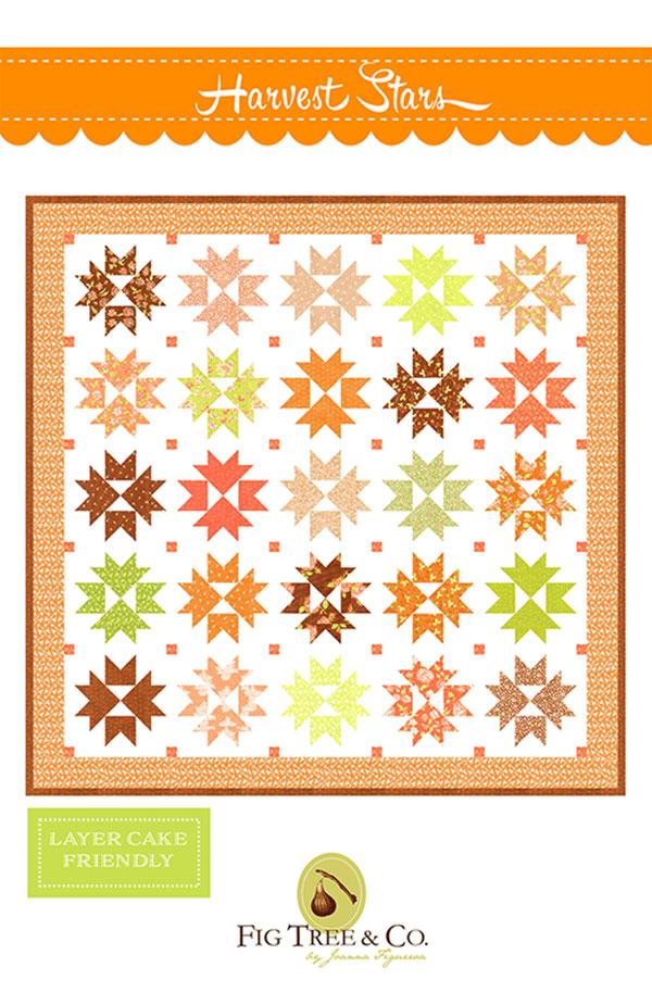 HARVEST STARS - Fig Tree & Co. Pattern #1855