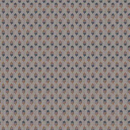 Henry Glass & Co. Froth & Bubble 2930 17 Light Blue Foulard 1.75 YARDS