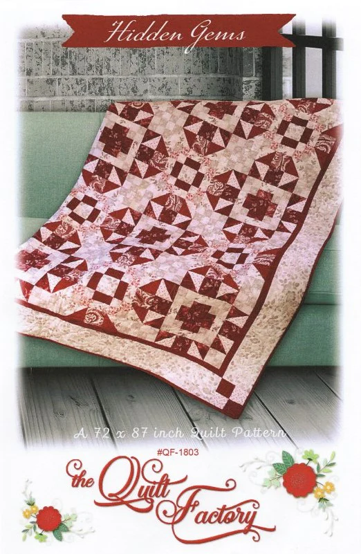 HIDDEN GEMS - Quilt Pattern QF-1803 By The Quilt Factory