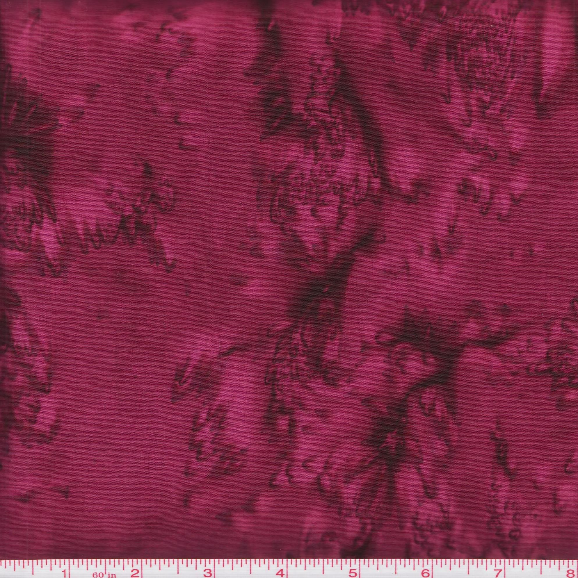 Hoffman Batik 1895 38 Burgundy Watercolor By The Yard