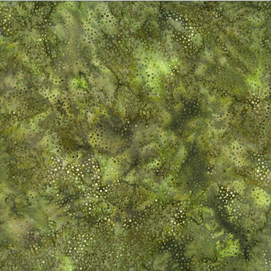 Hoffman Bali Batik 885 96 Olive Drips By The Yard