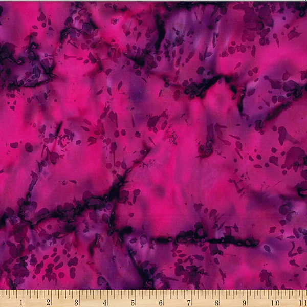 Hoffman Bali Batik Raspberry Swirl 1387 104 Cabernet Mottle By The Yard