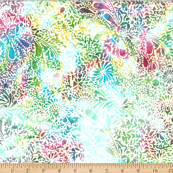 Hoffman Bali Batik Sweet Shoppe W2609 135 Pastel Dragonfly By The Yard