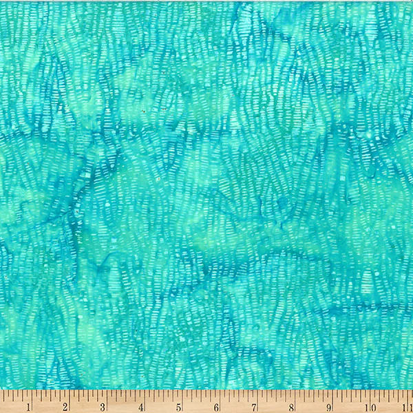 Hoffman Bali Batik Tropical Treasures W2605 322 Betta Fish Line Texture By The Yard