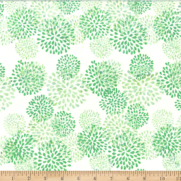 Hoffman Bali Batik Tropical Treasures W2611 303 Frog Petal By The Yard