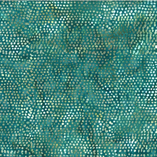 Hoffman Bali Batik U2507 418 Chamomile Dots By The Yard
