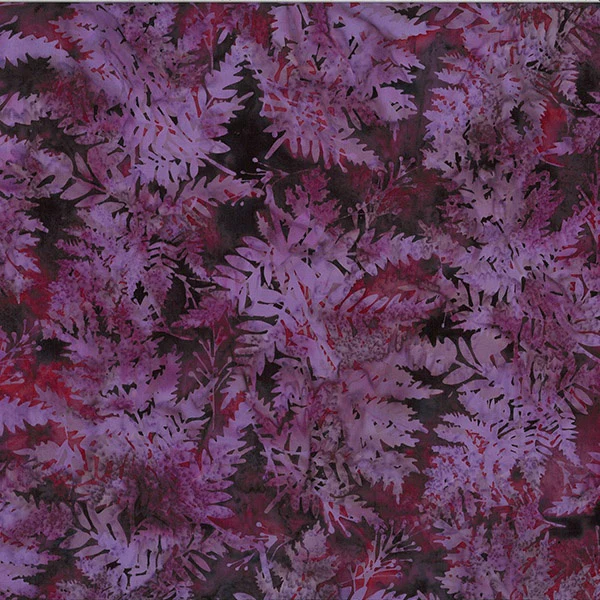 Hoffman Bali Batik V2518 423 Marsala Fern By The Yard