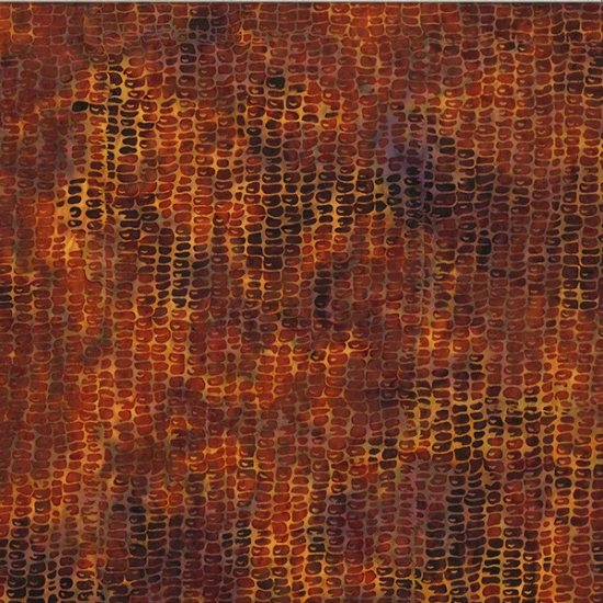 Hoffman Bali Batik V2527 389 Paprika Corn By The Yard