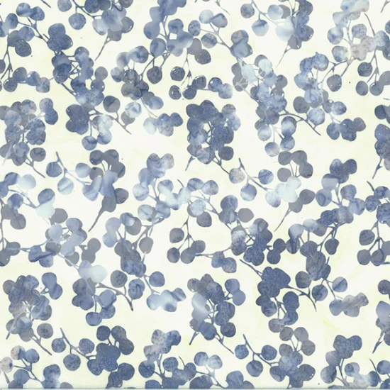 Hoffman Bali Batik V2531 508 Breakers Eucalyptus Leaves By The Yard