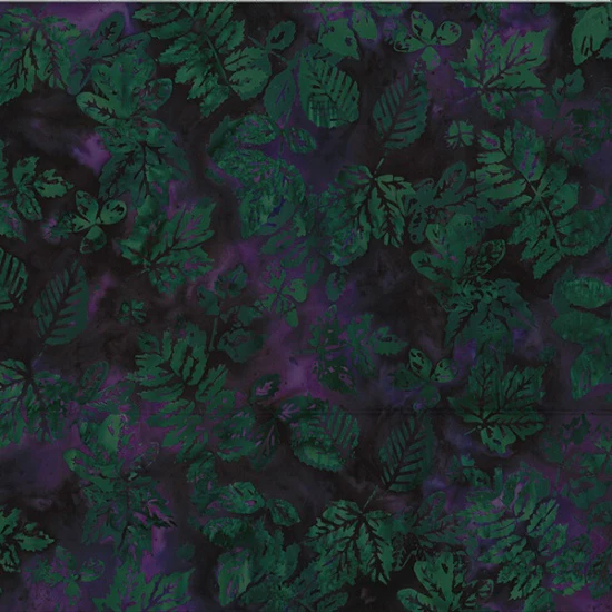 Hoffman Bali Batik V2534 358 Vegas Leaves By The Yard