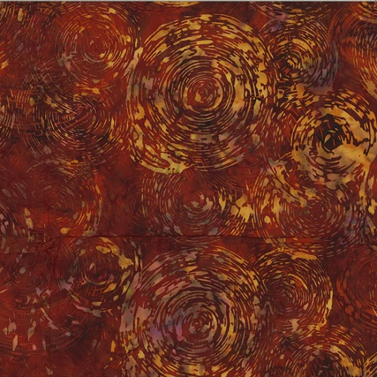 Hoffman Bali Batik V2536 389 Paprika Spiral By The Yard