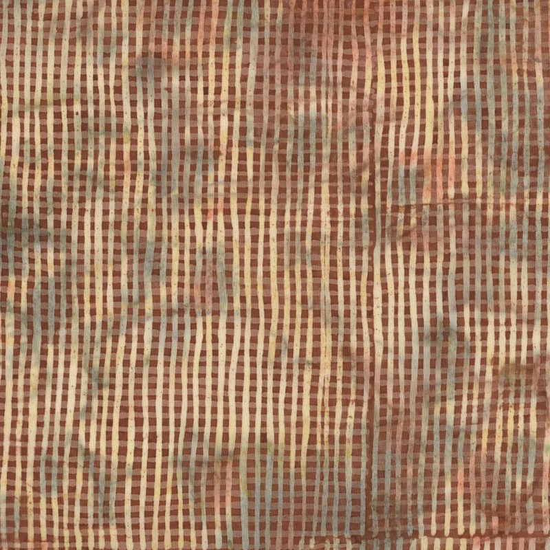 Hoffman Bali Batik W2560 168 Nutmeg Double Line By The Yard