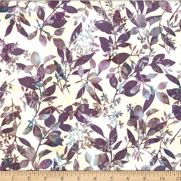 Hoffman Bali Batik W2574 474 Punch Foliages By The Yard