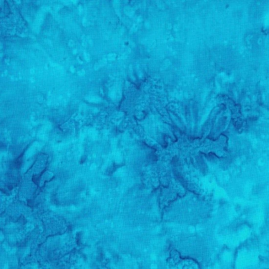 Hoffman Batik 1895 61 Turquoise Watercolor By The Yard