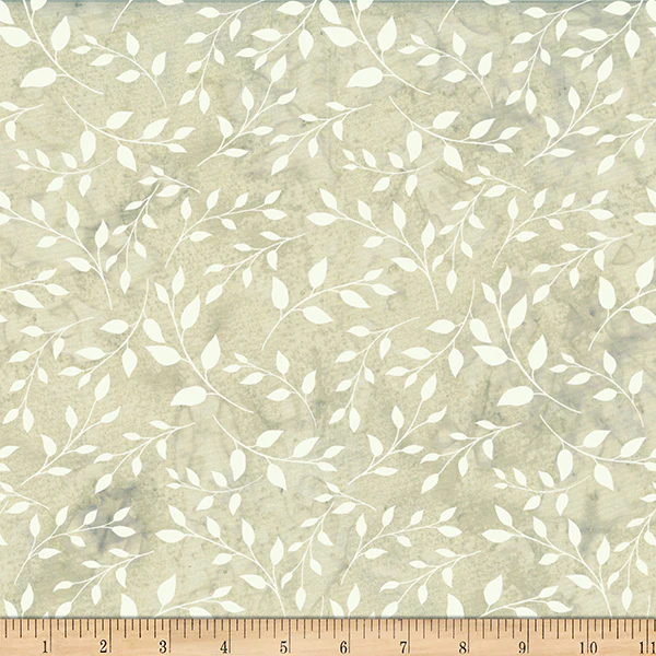 Hoffman Bali Batik X2617 531 Papyrus Leafy By The Yard