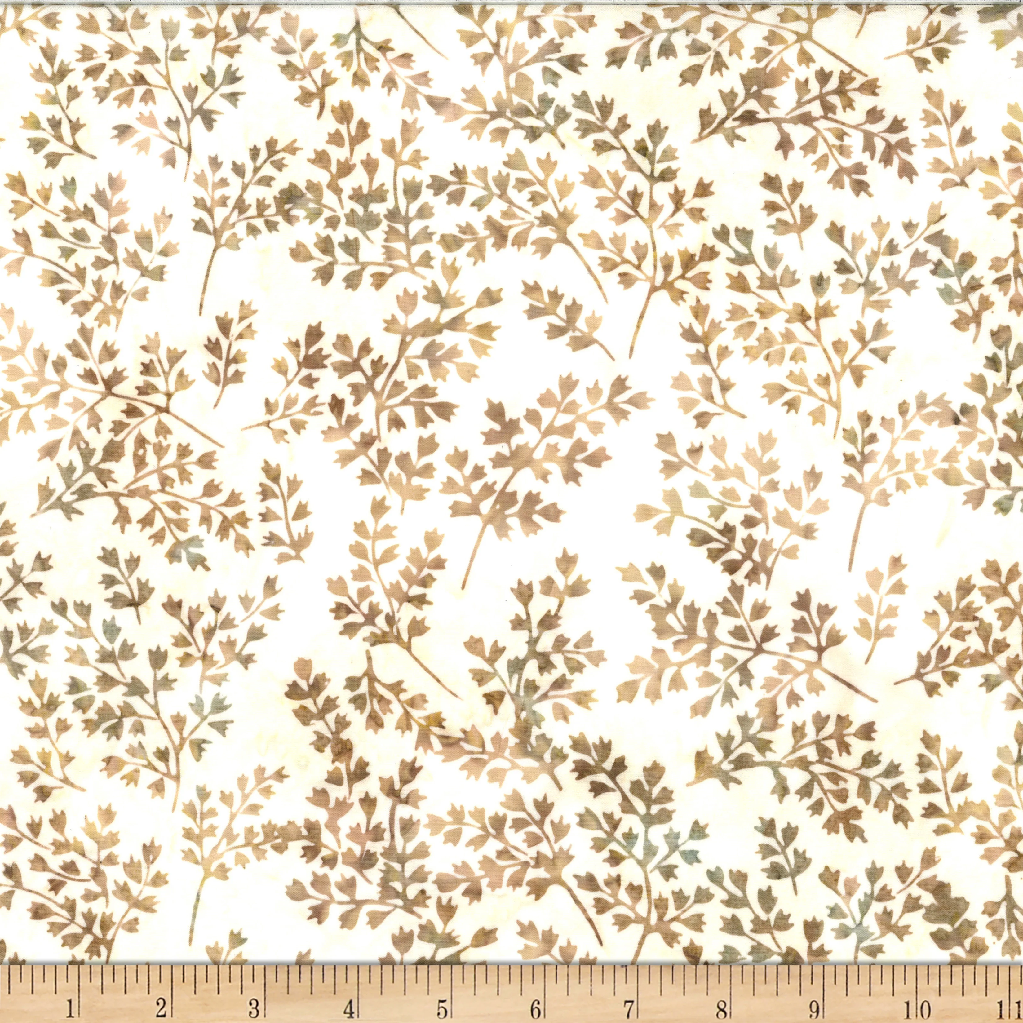 Hoffman Bali Batik X2619 84 Wheat Winter Leaf By The Yard