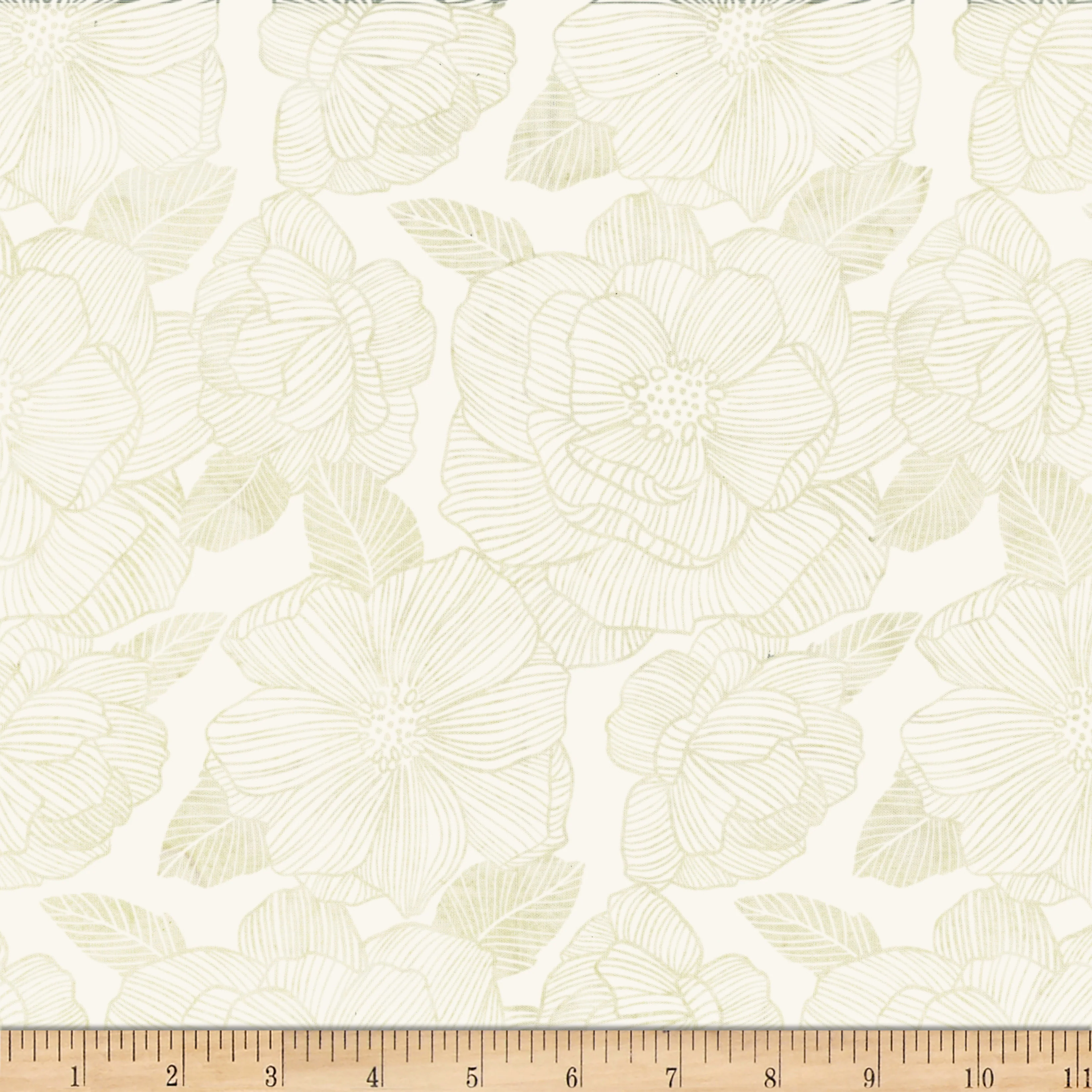 Hoffman Bali Batik X2621 265 Oyster Stripe Floral By The Yard