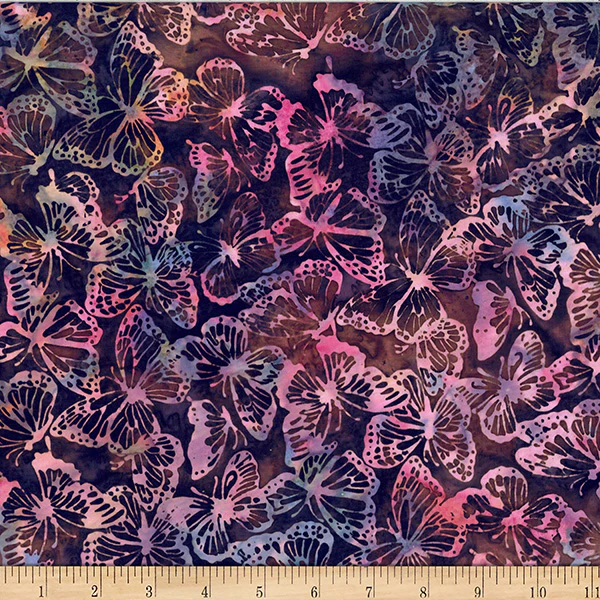 Hoffman Bali Batik X2623 730 Sierra Butterflies By The Yard