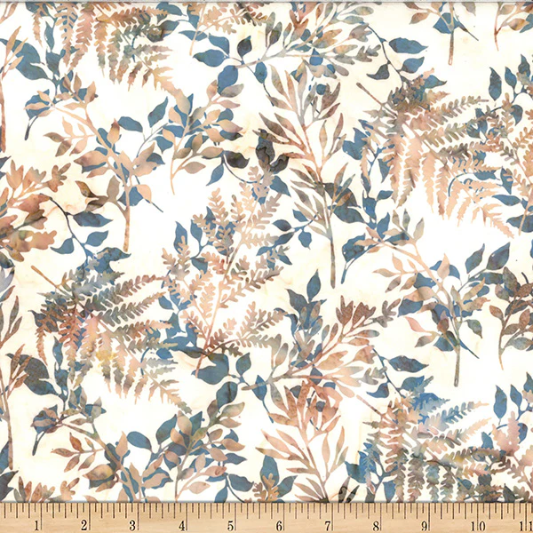 Hoffman Bali Batik X2627 20 Natural Leafy Branches By The Yard