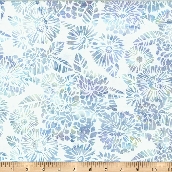 Hoffman Bali Batik X2638 188 Seavoia Woodblock By The Yard