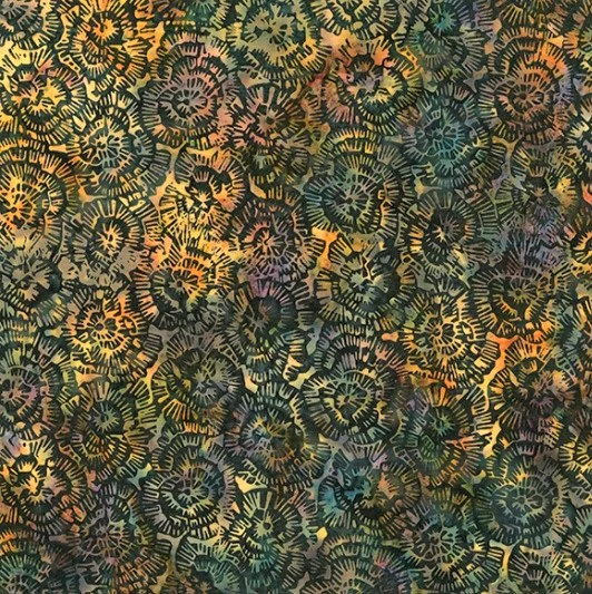 Hoffman Batik R2247 634 Global Spice Rose By The Yard