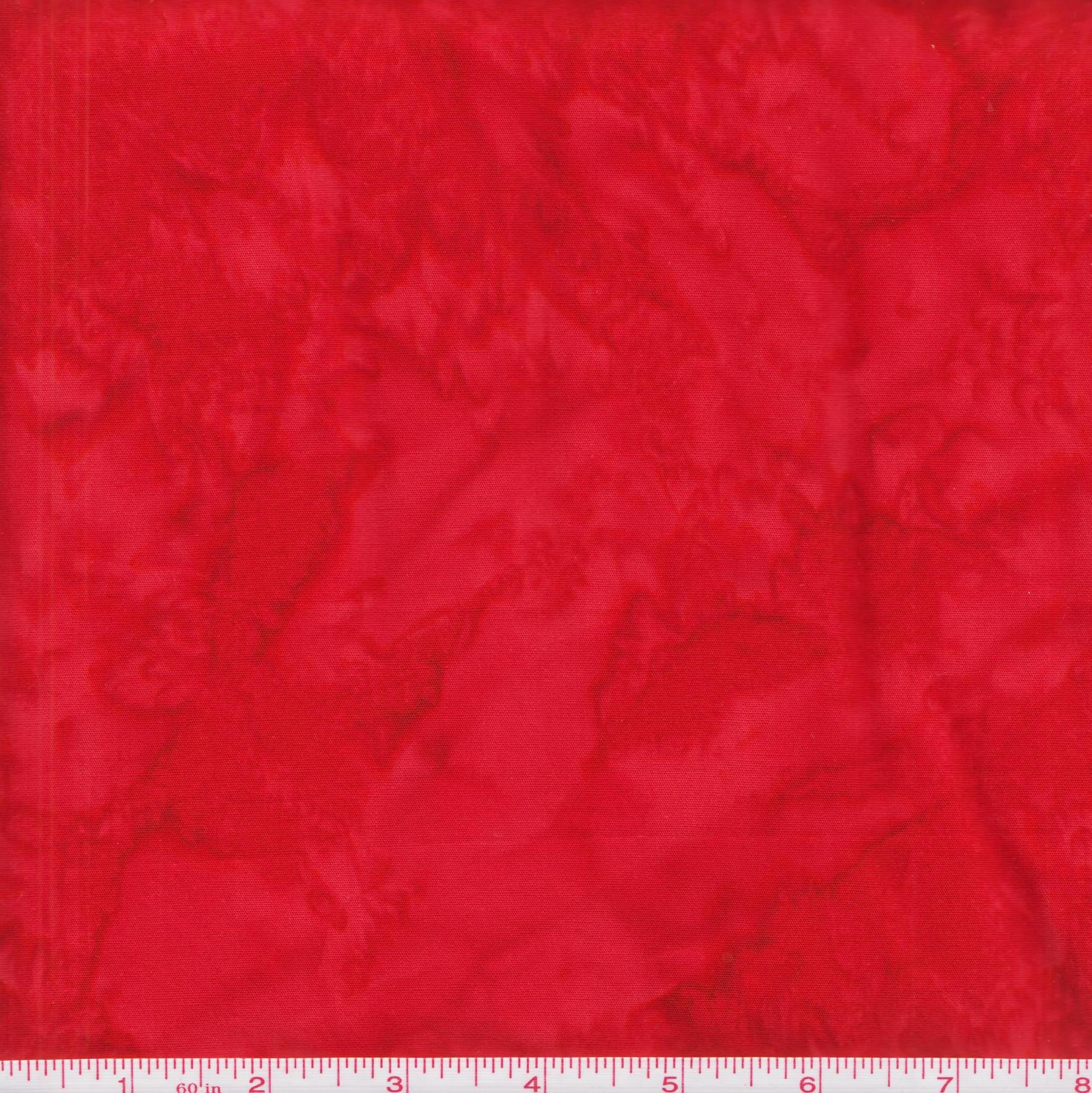 Hoffman Batik 1895 5 Red Watercolor by the yard