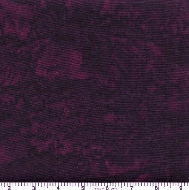 Hoffman Batik 1895 711 Deep Fuchsia Watercolor By The Yard